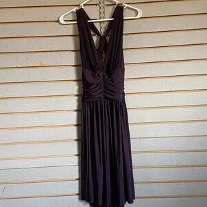 MODA International Tank Dress Large Summer Beach Y2K Stretchy EUC